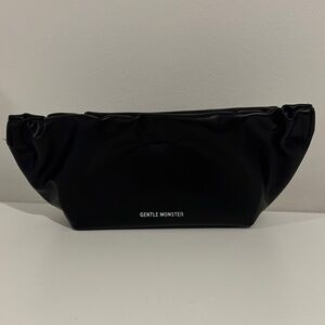 Gentle Monster Black sunglasses case soft sided oversized eyeglass case